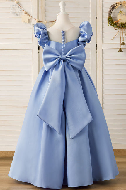 Robe Cérémonie Étoile De Satin - gallery 3