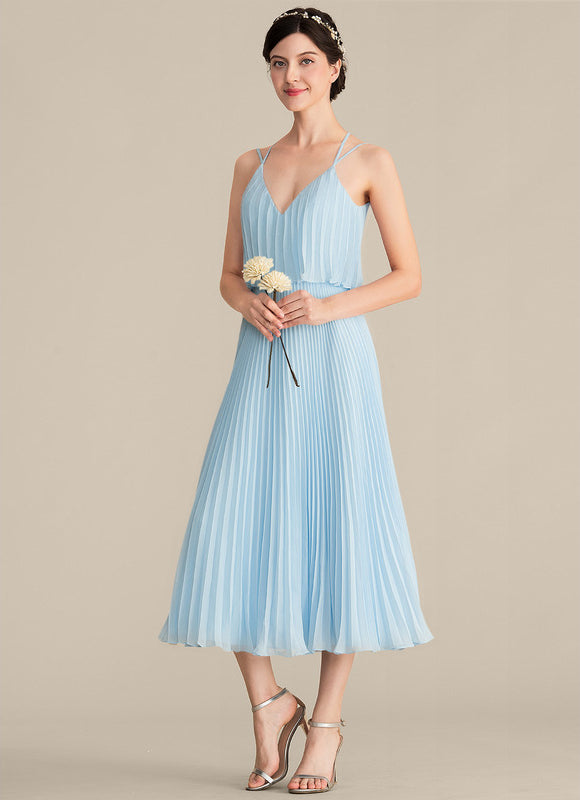 Robe Cérémonie Plissée Céleste - gallery 3