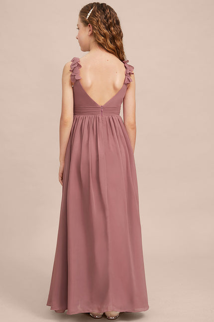Robe Cérémonie Élégance Florale Rêveuse - gallery 6