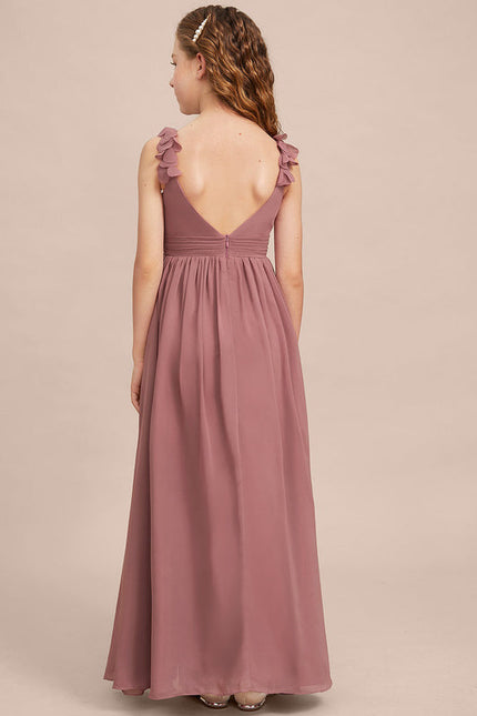 Robe Cérémonie Élégance Florale Rêveuse - gallery 6