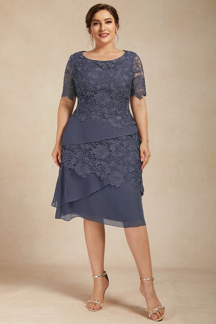 Robe Cérémonie Dentelle Sombre - gallery 7
