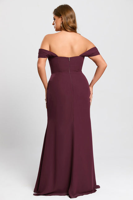 Robe Cérémonie Élégante À Décolleté - gallery 9
