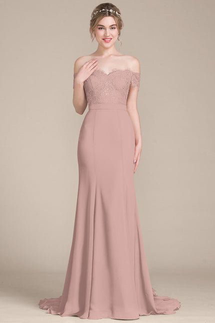 Robe Cérémonie Sophistiquée Mousseline - gallery 2