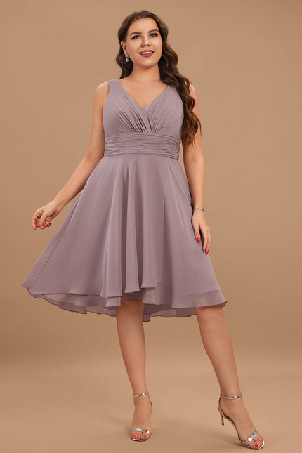 Robe Cérémonie Fluide Marine Élégante - gallery 8