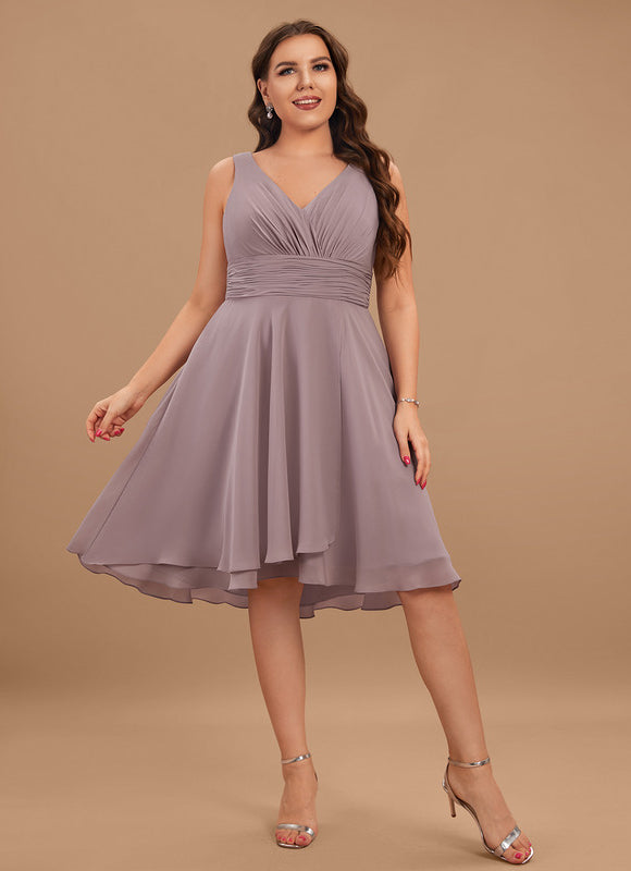 Robe Cérémonie Fluide Marine Élégante - gallery 8