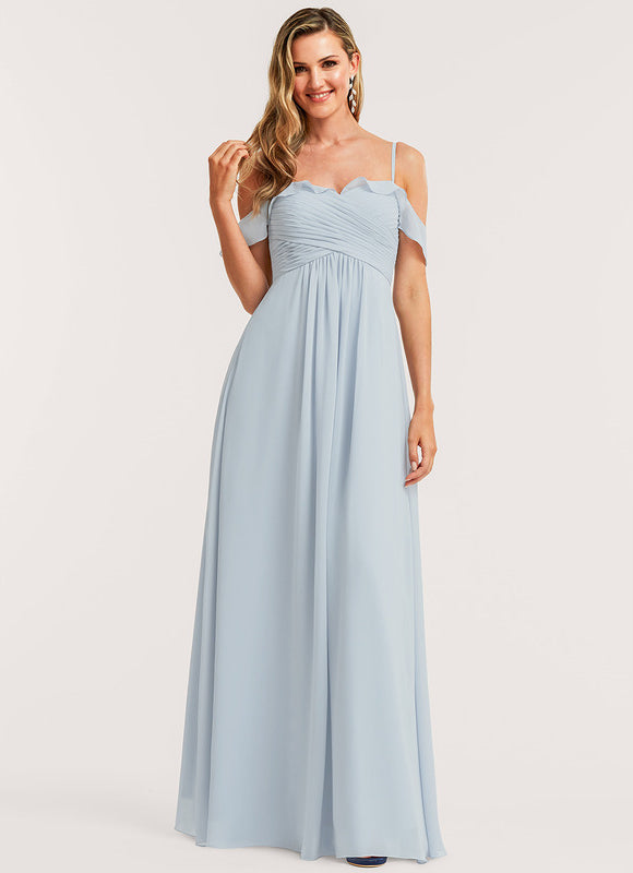 Robe Ceremonie Bleu Clair - gallery 2