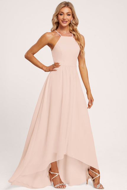 Robe Cérémonie Mousseline Asymétrique - gallery 3