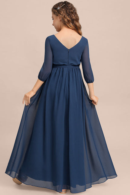 Robe Cérémonie Longue Vert Deau - gallery 1