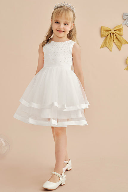 Robe Cérémonie Tulle Crème - gallery 3
