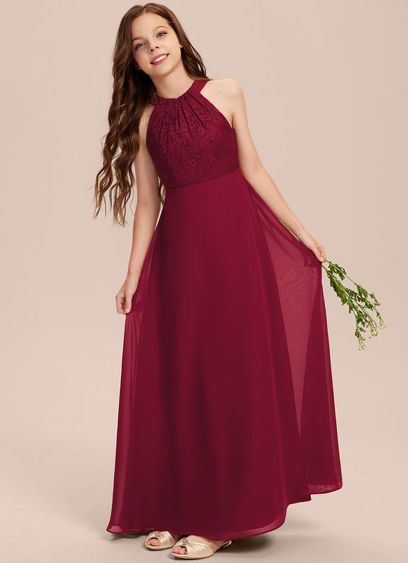 Robe Cérémonie Longue Rose Douce - gallery 3