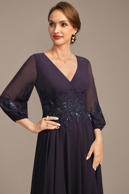 Robe Cérémonie Élégante Dentelle - gallery 5