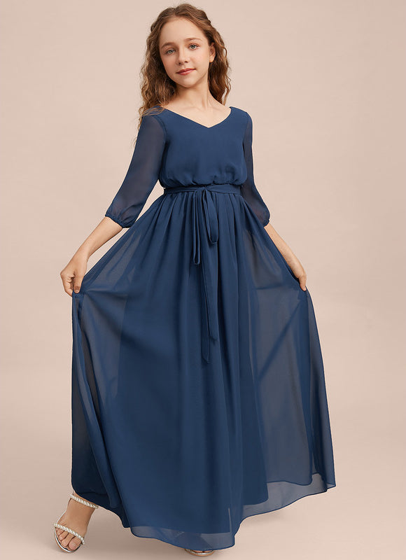 Robe Cérémonie Longue Vert Deau - gallery 4