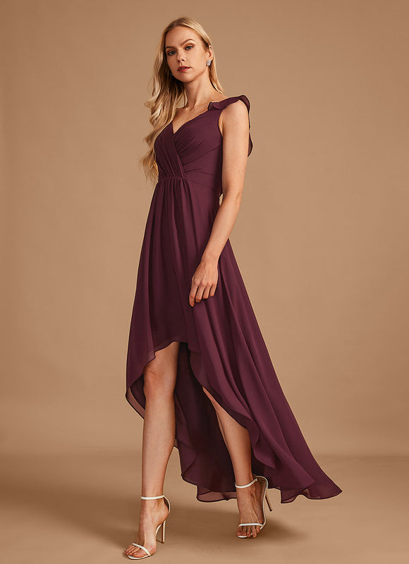 Robe Cérémonie Fluide Marine Élégante