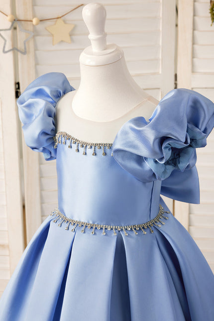 Robe Cérémonie Étoile De Satin - gallery 2