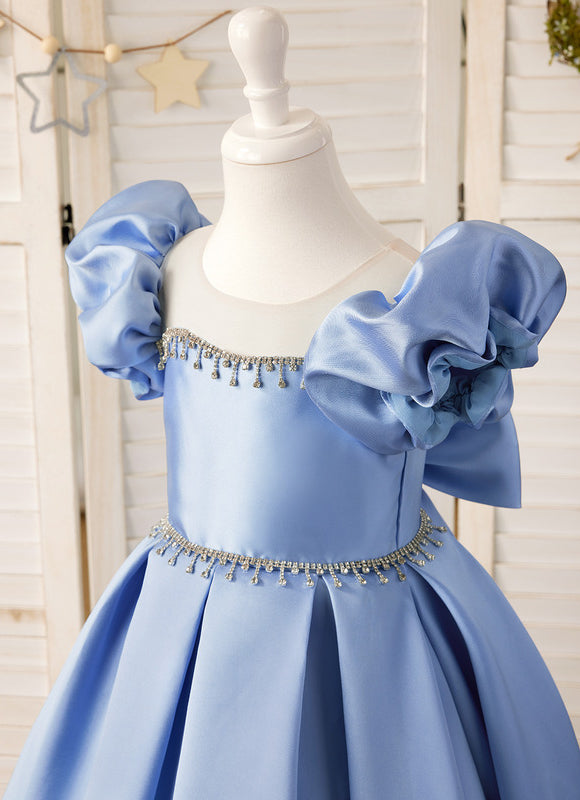 Robe Cérémonie Étoile De Satin - gallery 2