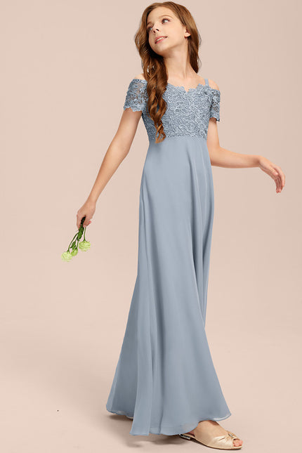 Robe Cérémonie Bleu Céleste Éthéré - gallery 2