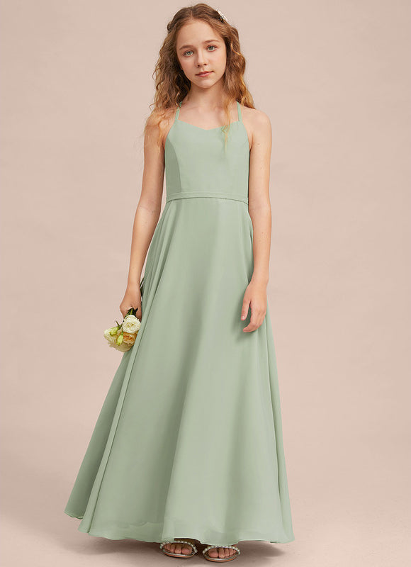 Robe Cérémonie Longue Vert Deau - gallery 1