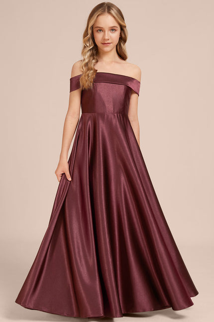 Robe Ceremonie Epaule Dénudée - gallery 1