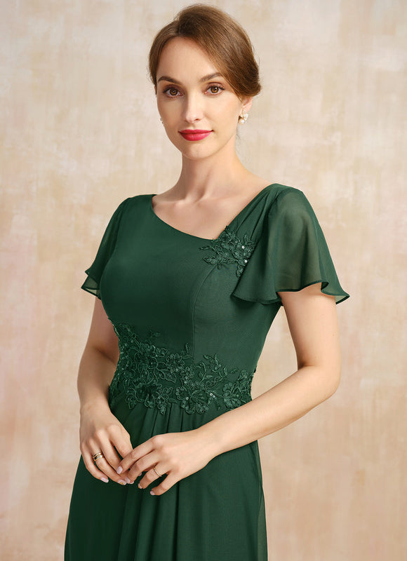 Robe Cérémonie Longue Élégante Émeraude - gallery 1