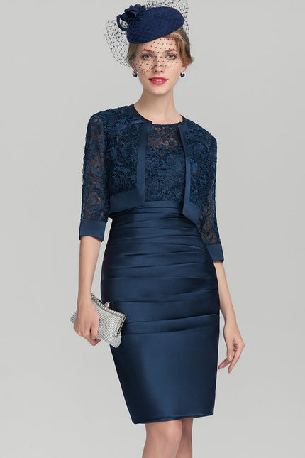 Robe Cérémonie Satinée Contemporaine