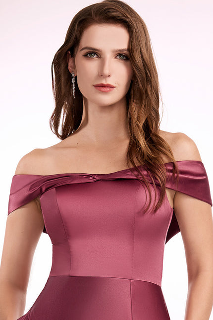 Robe Cérémonie Satin Émeraude Élégante - gallery 3