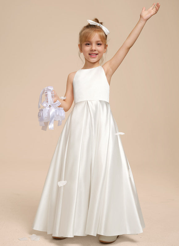 Robe Blanche Grande Taille Ceremonie - gallery 3