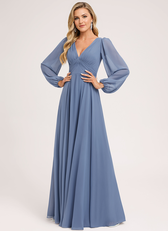 Robe Longue Ceremonie Femme - gallery 1