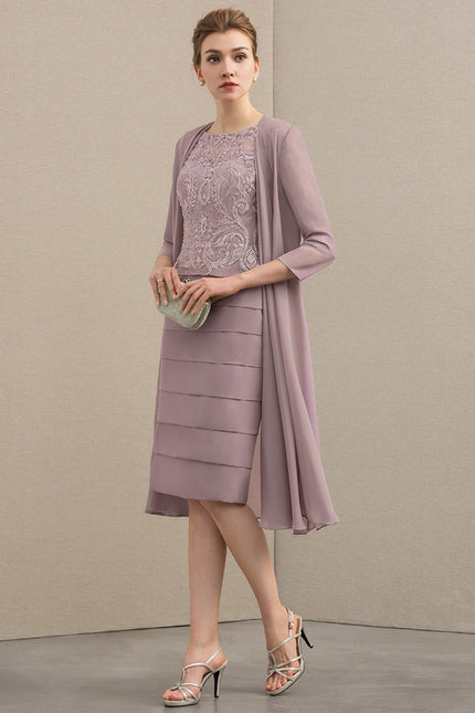 Robe Cérémonie Illusion Lavande - gallery 2