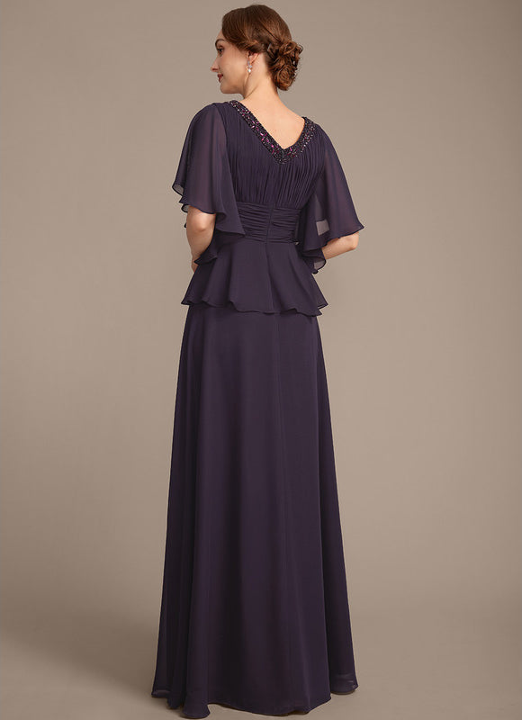 Robe Cérémonie Violette Fluide - gallery 6