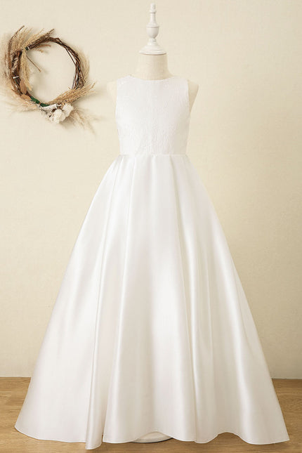 Robe Cérémonie Satinée Éclatante - gallery 3