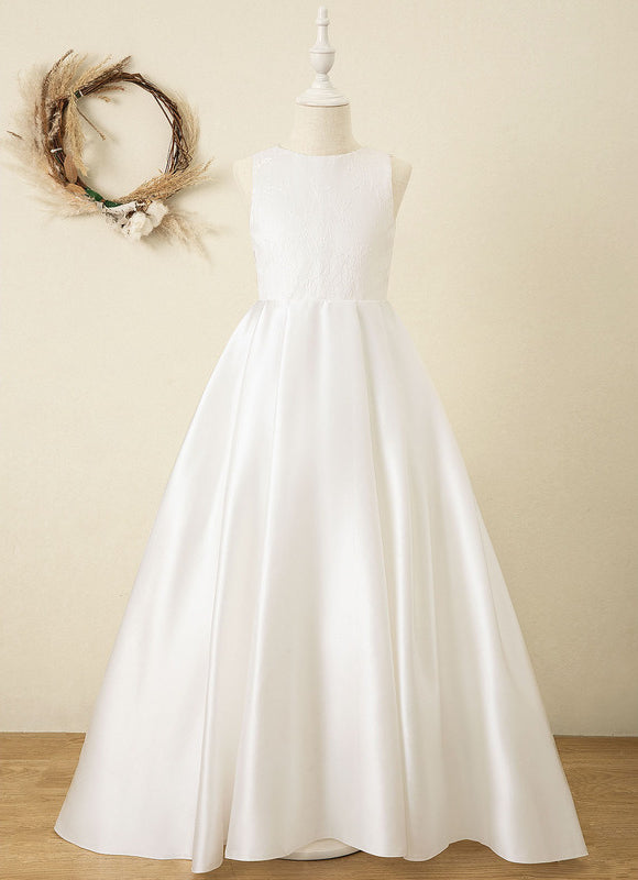 Robe Cérémonie Satinée Éclatante - gallery 3