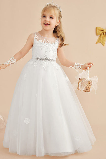 Robe Cérémonie Tulle Navy Floral - gallery 7