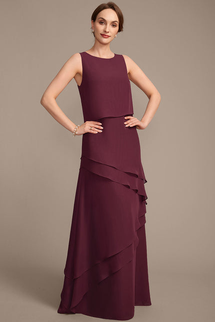 Robe Cérémonie Cascade Prune - gallery 5