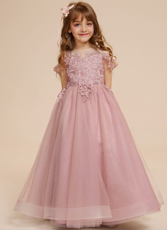 Robe Cérémonie Rose Enchantée