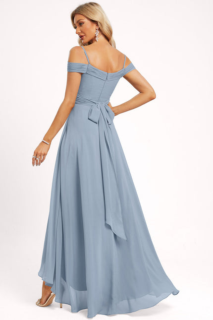 Robe Cérémonie Mousseline Rose - gallery 1