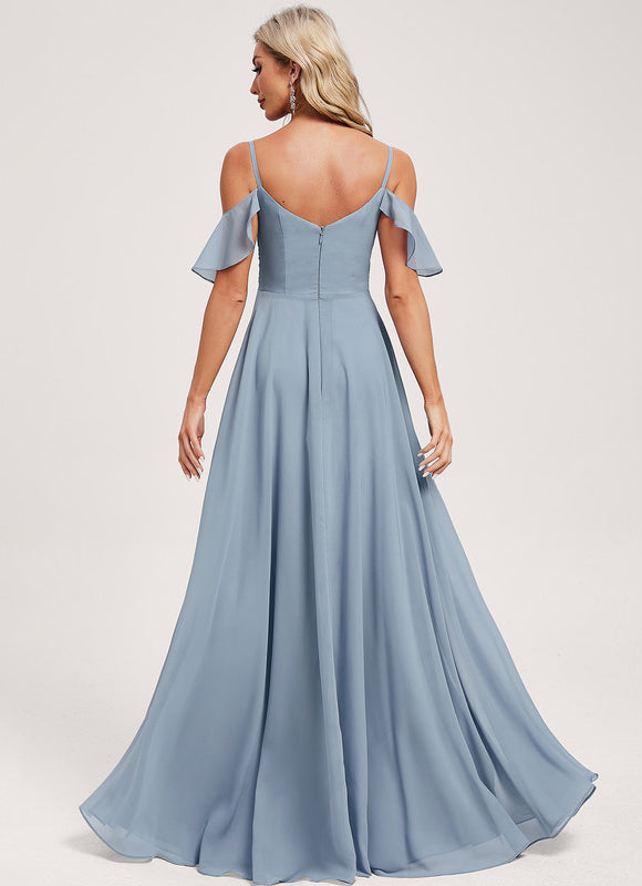 Robe Ceremonie Bleu Clair - gallery 4