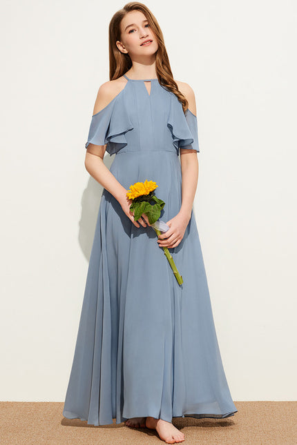 Robe Cérémonie Longue Froncée - gallery 1