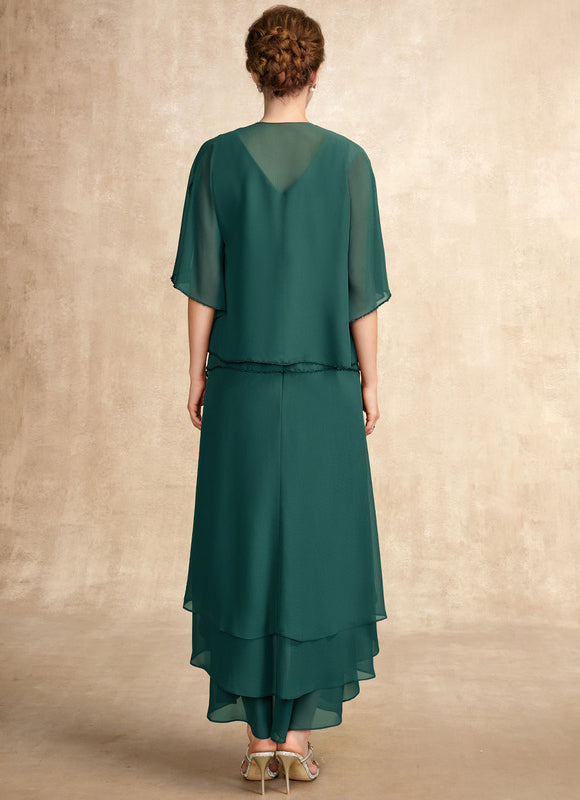 Robe Cérémonie Chic Asymétrique - gallery 4
