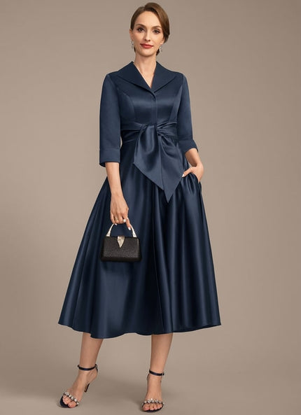 Robe Cérémonie Satin Intemporelle