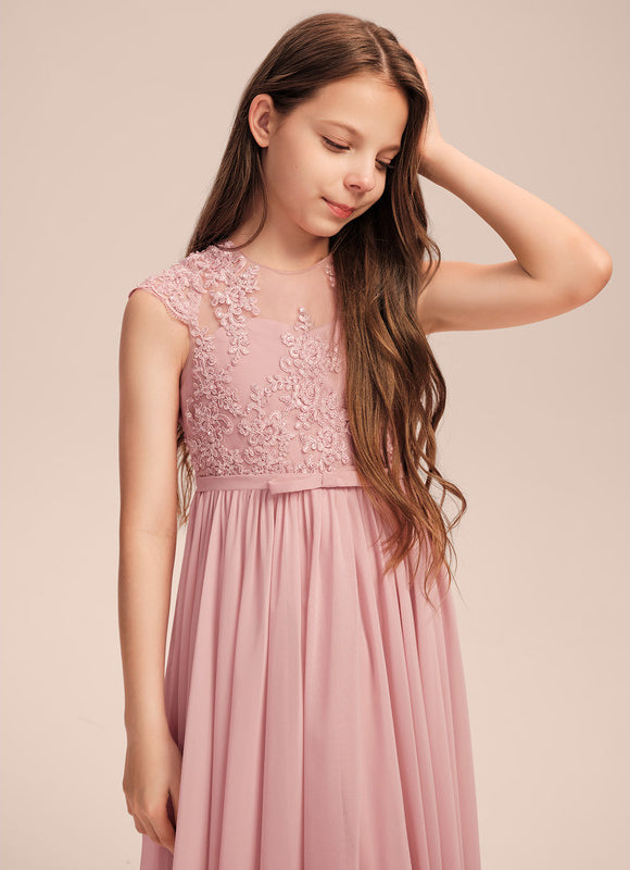 Robe Cérémonie Fleurie Rose - gallery 5