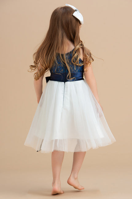 Robe Cérémonie Enfant Tulle Chic - gallery 2