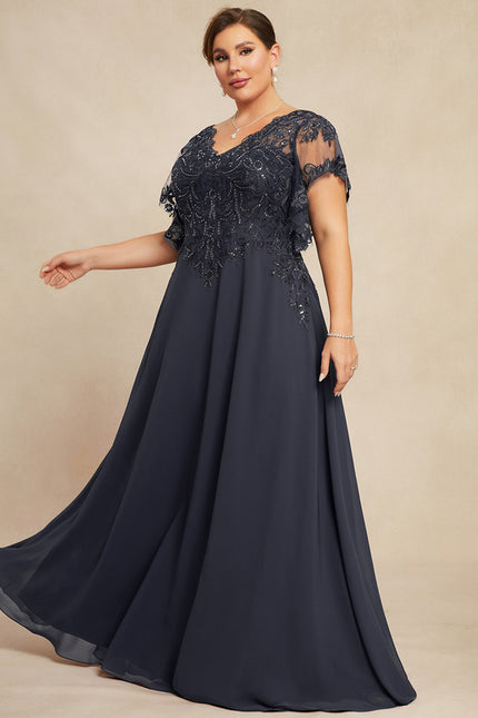 Robe Cérémonie Longue Bleu Royal - gallery 8