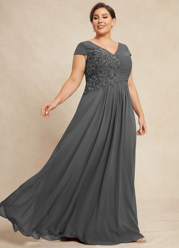 Robe Cérémonie Gris Perle Élégante - gallery 8