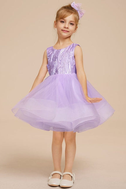 Robe Cérémonie Tulle Lavande - gallery 4