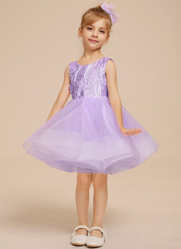 Robe Cérémonie Tulle Lavande - gallery 4