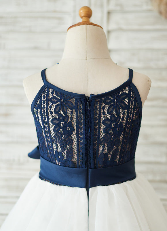 Robe Cérémonie Enfant Tulle Chic - gallery 1