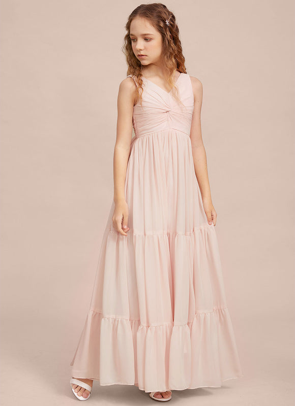 Robe Cérémonie Longue Vert Deau - gallery 5