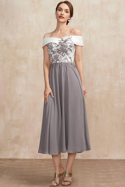 Robe Cérémonie Couture Grise - gallery 5