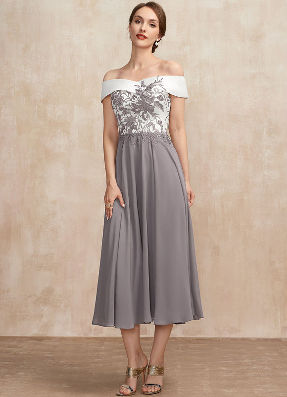 Robe Cérémonie Couture Grise - gallery 5