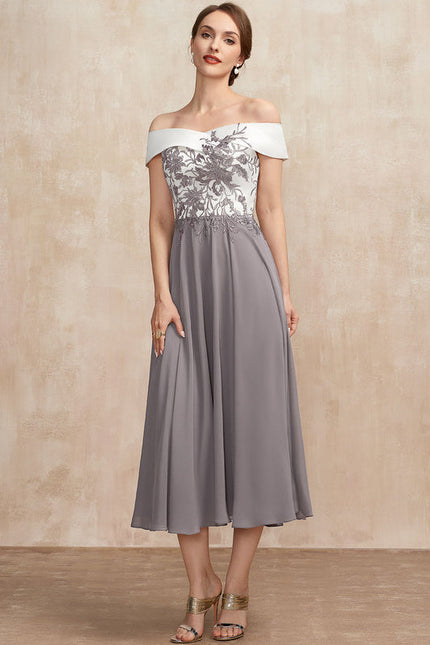 Robe Cérémonie Couture Grise - gallery 5